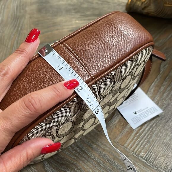 Coach Brown Crossbody Bag with Mickey Mouse Design - Picture 15 of 15